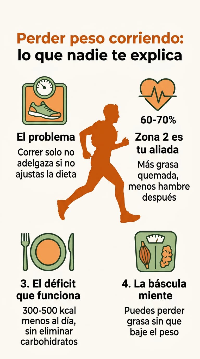 Perder peso corriendo y porque no funciona