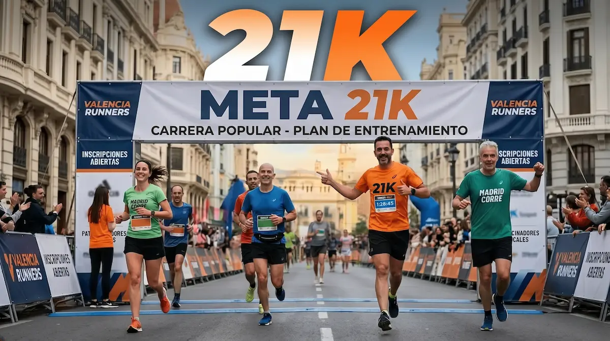 Plan de entrenamiento para media maratón de 14 semanas